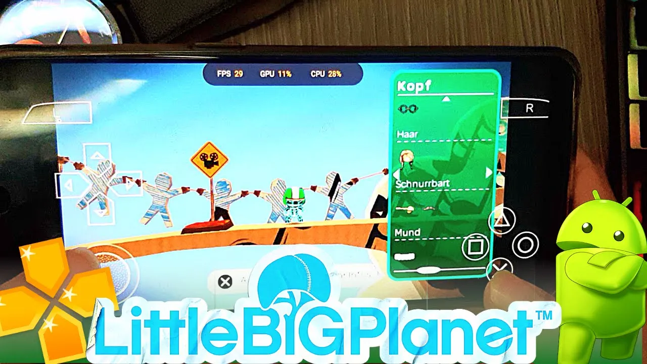 Little Big Planet - Android Gameplay - PSP Emulator - Little Big Planet PPSSPP Mobile 2022