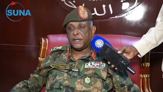 كلمة الفريق أول الركن ياسر العطا خلال تفقده وزارة الداخلية 