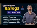 String in Java DSA String Constant Pool Memory Management Explained Immutable Strings