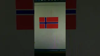 Making Norway flag in python