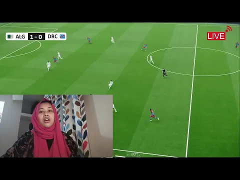 Video Thumbnail: 🔴Algeria vs DR Congo Live I CAF Africa Cup of Nations 2026 Full Match Streaming I PES 21 Simulation