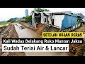 Lagu setelah hujan deras kali wadas belakang ruko mantan jaksa, kini sudah terisi air \u0026 lancar mengalir
