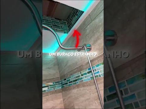Ela encontrou um buraco dentro de um Airbnb e resolveram olhar😱