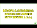 DevOps SysAdmins fastcgi on Apache http server 2 2 14