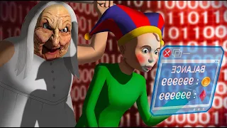 Как Бабка Гренни и Балди попали в цифровую тюрьму! Все серии подряд