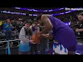 Collin Sexton Showing Love to the fans after his first game back after Injury