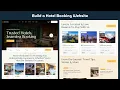 Hotel Booking Website Design Modern UI Code 2026