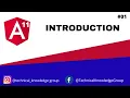 Angular 11 Introduction - Angular 11 tutorial