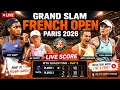 GRAND SLAM FRENCH OPEN PARIS 2026 LIVE SCORE TENNIS WTA Qualifying DAY 3