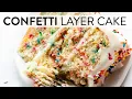 Confetti Cake Funfetti-Style Sally s Baking