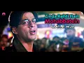 Download Lagu Zinda Rehti Hain Mohabbatein مترجم In Arabic | Mohabbatein -  Shah Rukh Khan, Aishwarya Rai