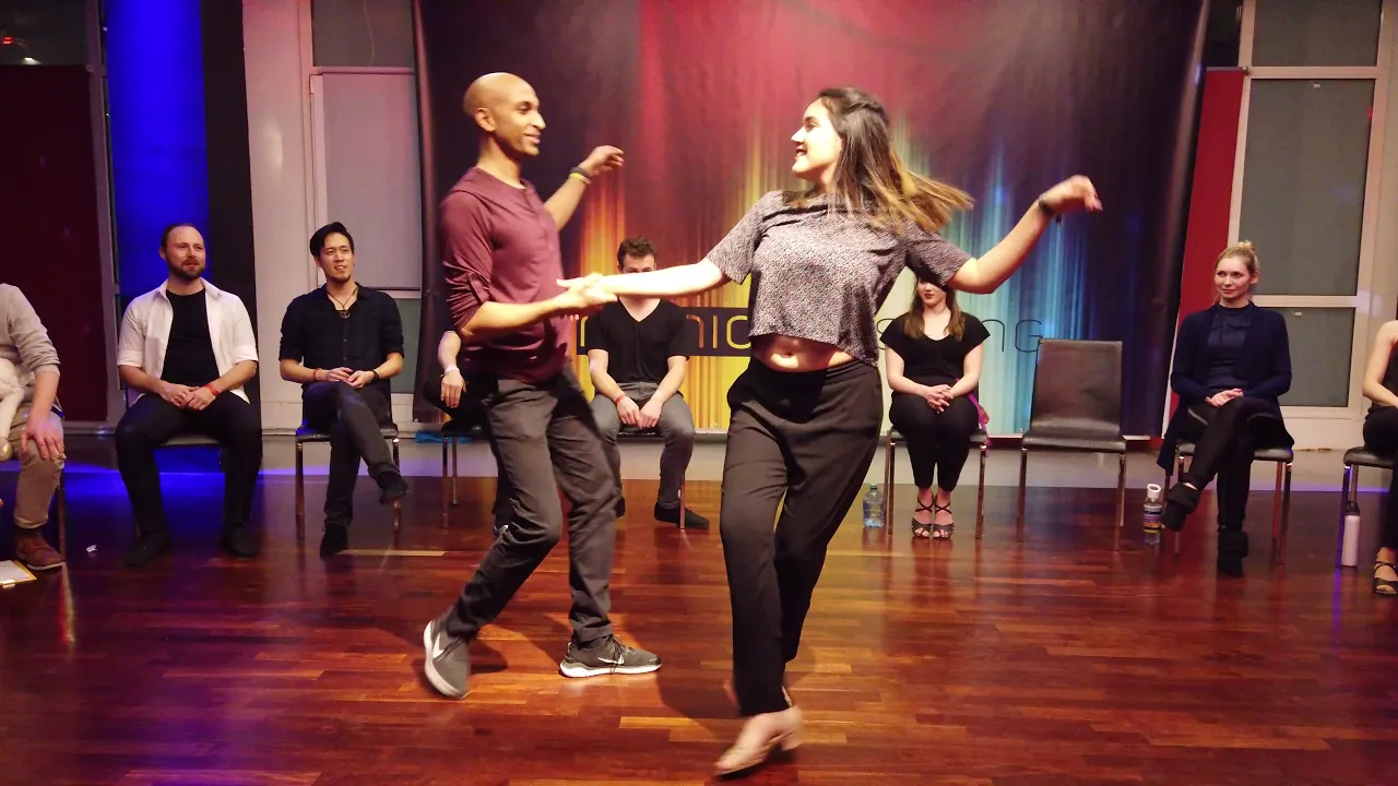 Cliff Pereira & Arantxa Lebon - 2nd place Advanced Jack&Jill - MunicornSwing 2020