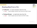 File Reading in Java using FileReader and FileInputStream
