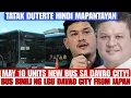 Lagu DAVAO CITY NAKA BILI NG MGA BAGONG BUS GALING JAPAN