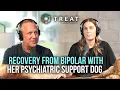 Cristin Recovery From Bipolar with Her Psychiatric Support Dog Chris Cox