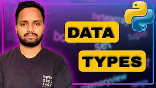 Python Data Types in One Numeric String Boolean None Bytes