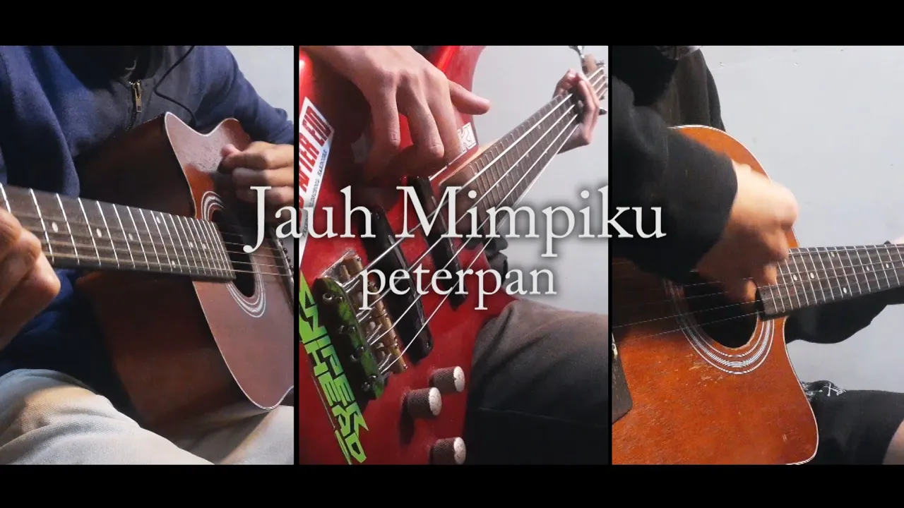 Jauh Mimpiku - peterpan cover akustik