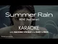 Summer Rain - Irene (Red Velvet) | KARAOKE with Backing vocals and Easy lyrics 
