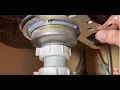 Replacing A Kitchen Sink Strainer-