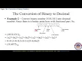 FACULTY051 CS101 KUST20201 L19 V1 Introduction to Computing Binary Conversion