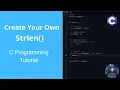 Making My Own strlen in C Language