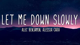 alec benjamin alessia cara let me down slowly lyrics 
