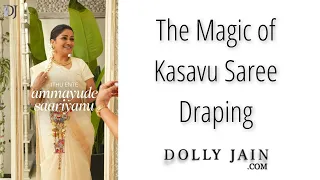 The Magic of Kasavu Saree Draping | What Onam Really Means To Me