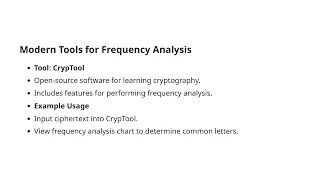 CISSP 3 7 4 Mastering Frequency Analysis Unveiling Cryptanalytic Methods