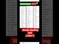 Download Lagu Words Starting with Letter C II 60 Words Starting with Letter C||C Letter Words||C Words #words