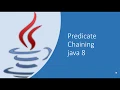Predicate Chaining in java