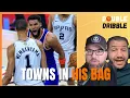 Knicks Up 2-0 Spurs Adjustments For Game 3 and Karl-Anthony Towns Love Double Dribble