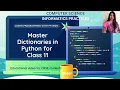 Dictionary in Python-Introduction Class 11 12 CBSE Easy Hindi Tutorial Practical Coding
