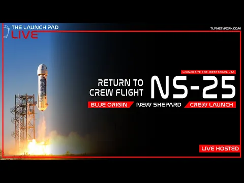 Download MP3 LIVE! Blue Origin NS-25 Crew Launch