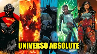 absolute universe a complete overview from batman to flash from superman to green lantern dc
