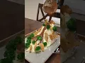 Potato Volcano and dino nuggies