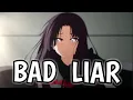 Nightcore → Bad Liar [Female Version] (Lyrics)