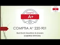 CompTIA A Certification Real Exam Questions Answers 220-901 - Mobile Devices
