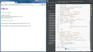 21 Filter User Inputs Part 2 User Input Validation - PHP
