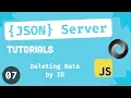Delete Data JSON Server Urdu Hindi