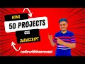 HTML CSS JAVASCRIPT 50 PROJECTS JavaScript Projects Html CSS and JavaScript Website