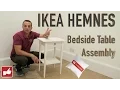 IKEA HEMNES BEDSIDE TABLE Assembly