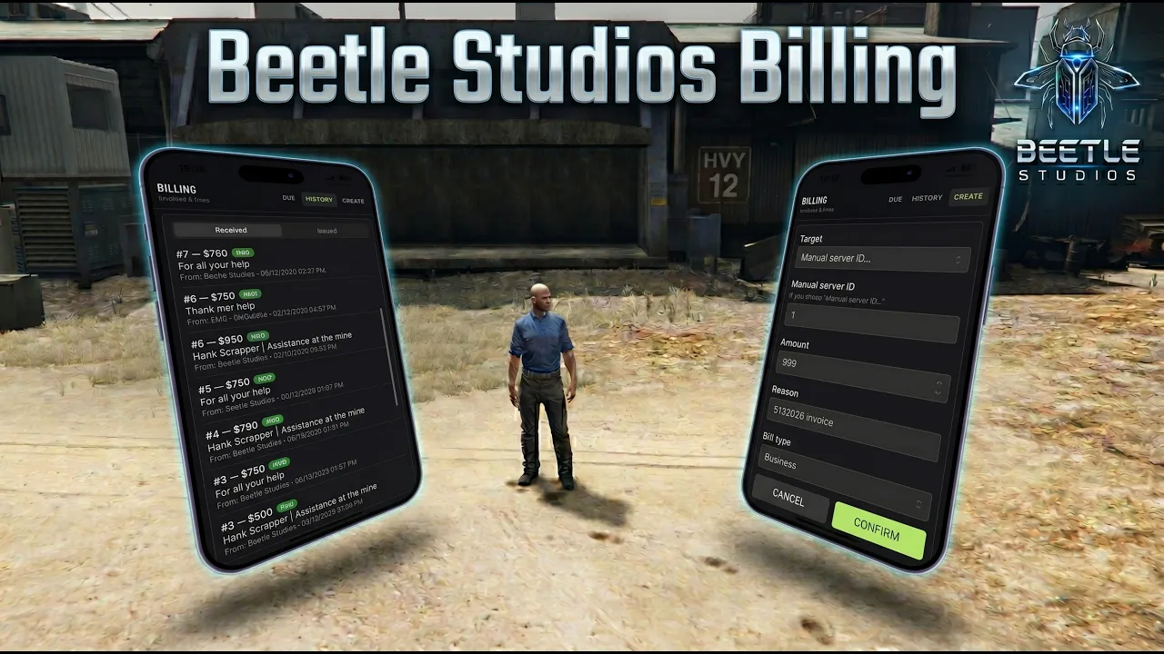 Billing System for LB Phone