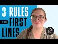 How to Write a Great First Line of a Story 3 Top Tips