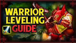 ULTIMATE Fresh Classic Warrior Leveling Guide - Talents Rotation Weapon Progression
