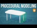 Procedural Modeling with Blender s Geometry Nodes - SIGGRAPH 2022 Labs Table Demo