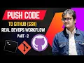 Fix Push Code to GitHub Using SSH Real DevOps Workflow Step-by-Step