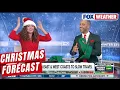 NAUGHTY OR NICE Christmas Day Weather Forecast In The US