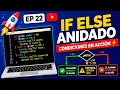 IF ELSE ANIDADO y ELSE IF en JavaScript Aprende Condicionales Facil Curso Programacion