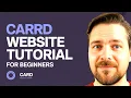 Carrd Website Tutorial For Beginners - 2025 Step by Step