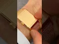 Download Lagu ❓$45,000.00 GOLD ROLEX??!❓THIS IS BETTER: Jaeger-LeCoultre Reverso Tribute Gold Milanaise
